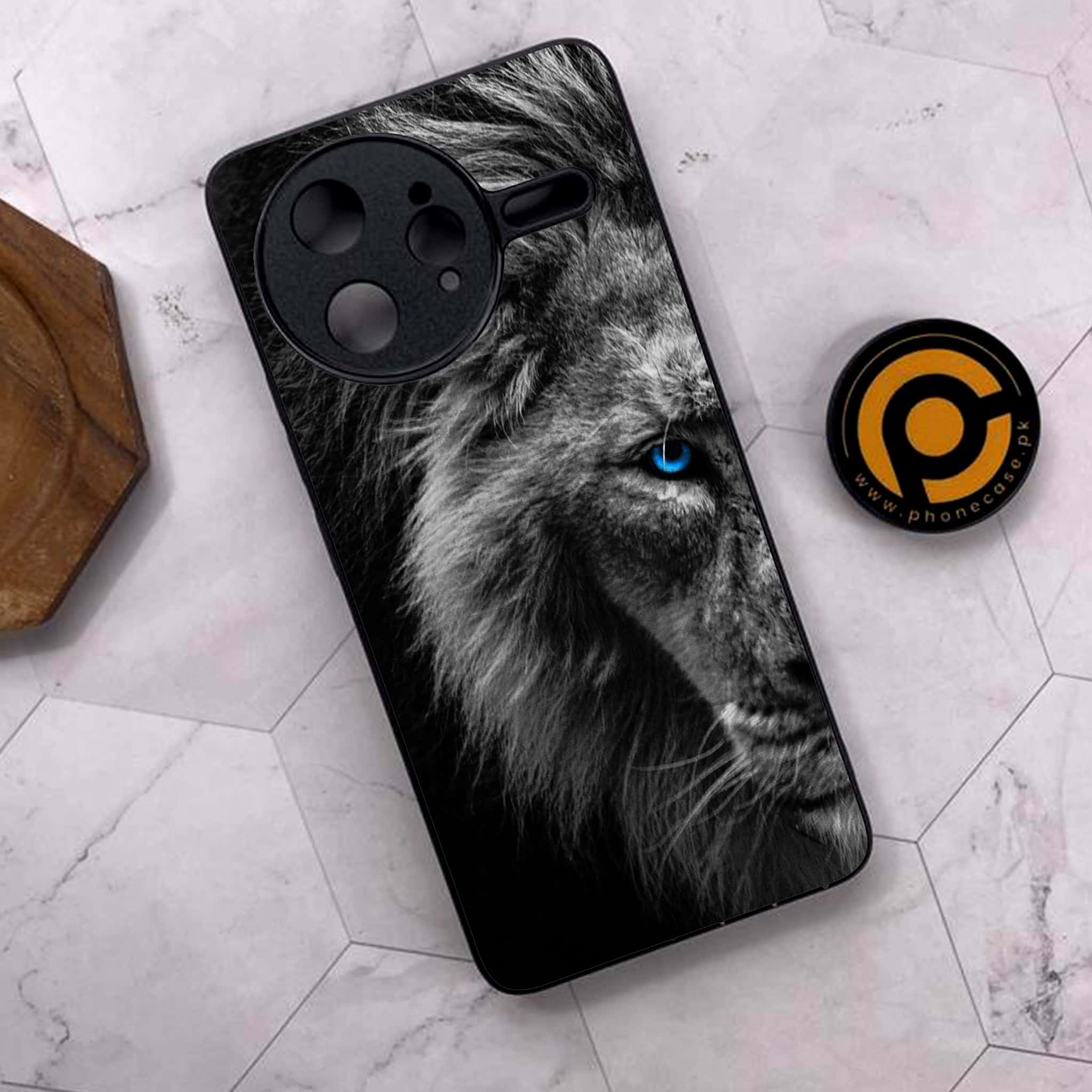 Xiaomi Poco F7 Ultra 5G - Tiger Series - Premium Metal Printed soft Bumper shock Proof Case