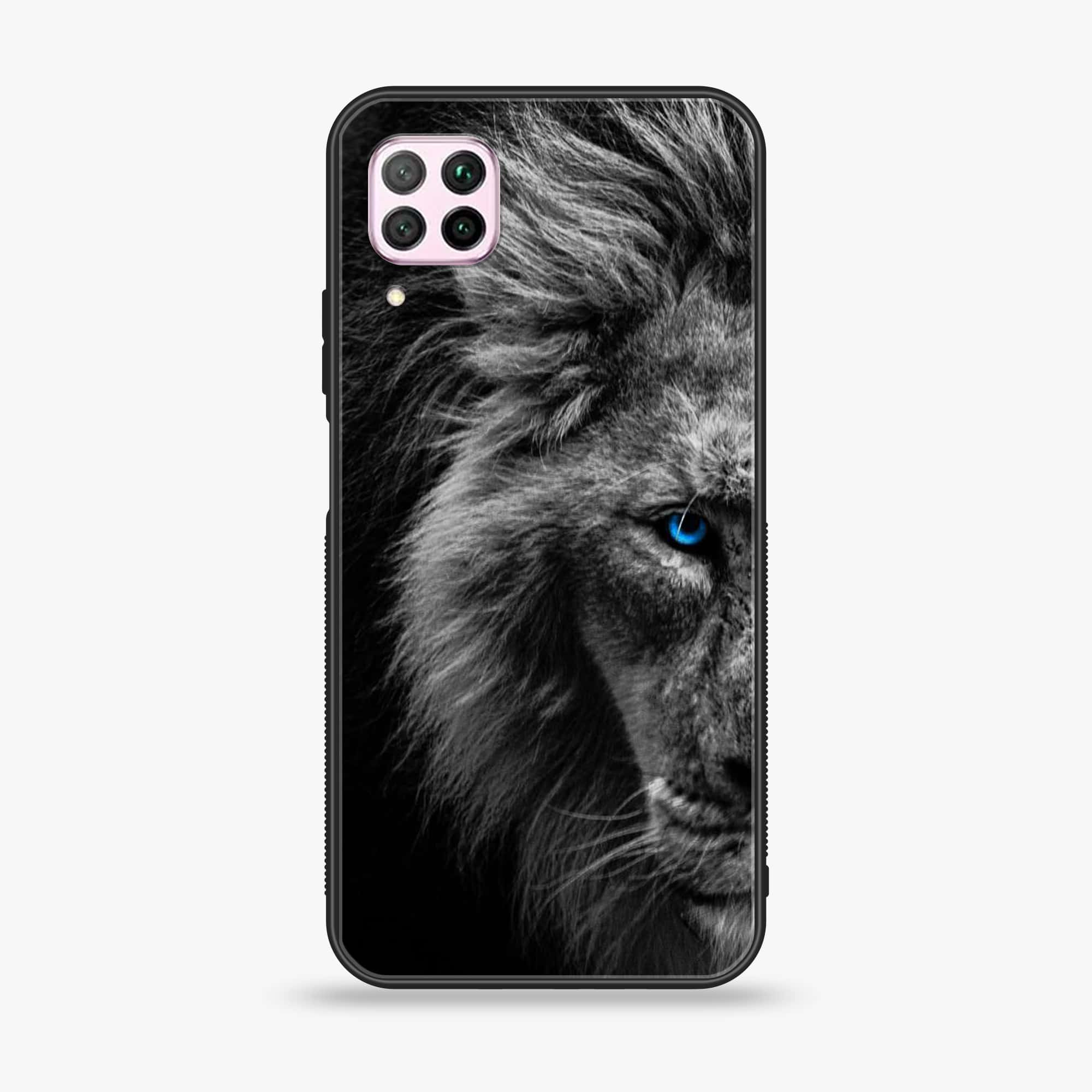 Huawei Nova 7i - Tiger Art Series - Premium Printed Glass soft Bumper shock Proof Case