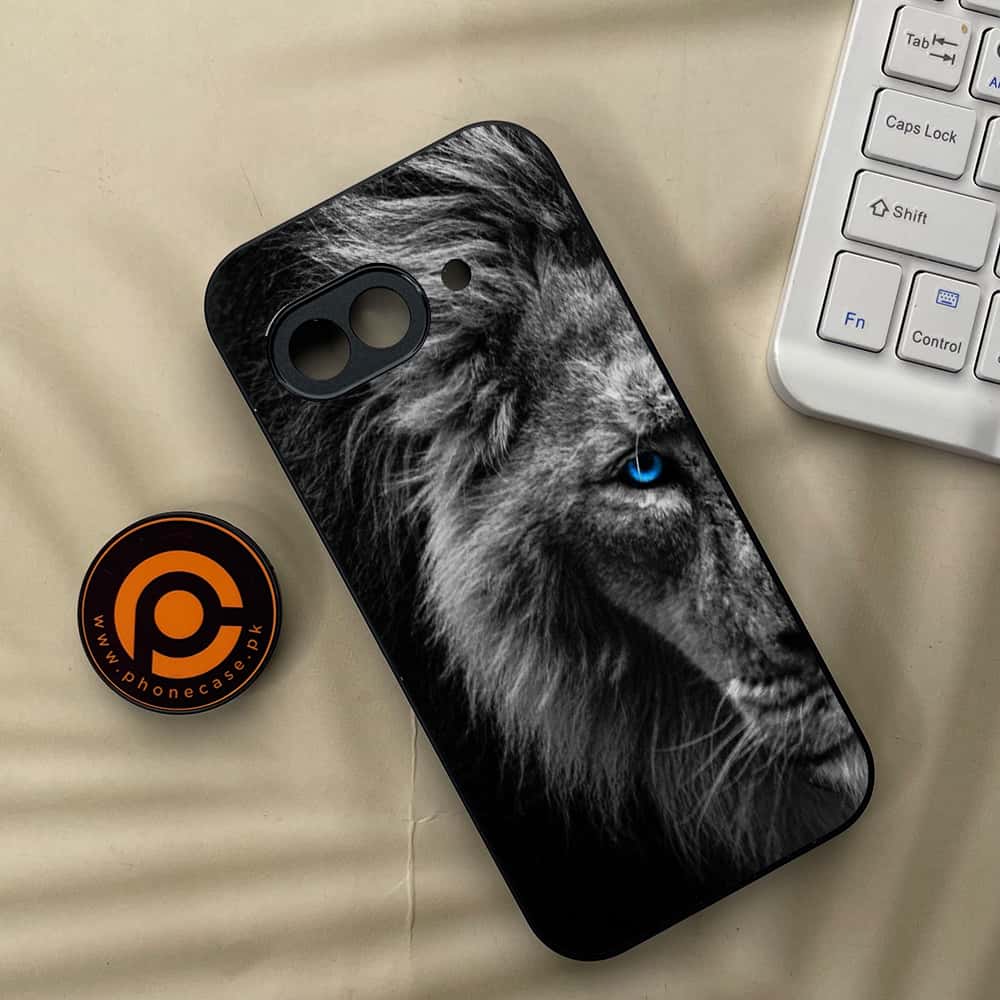 Google Pixel 9a - Tiger Series - Premium Metal Printed soft Bumper Shock Proof Case