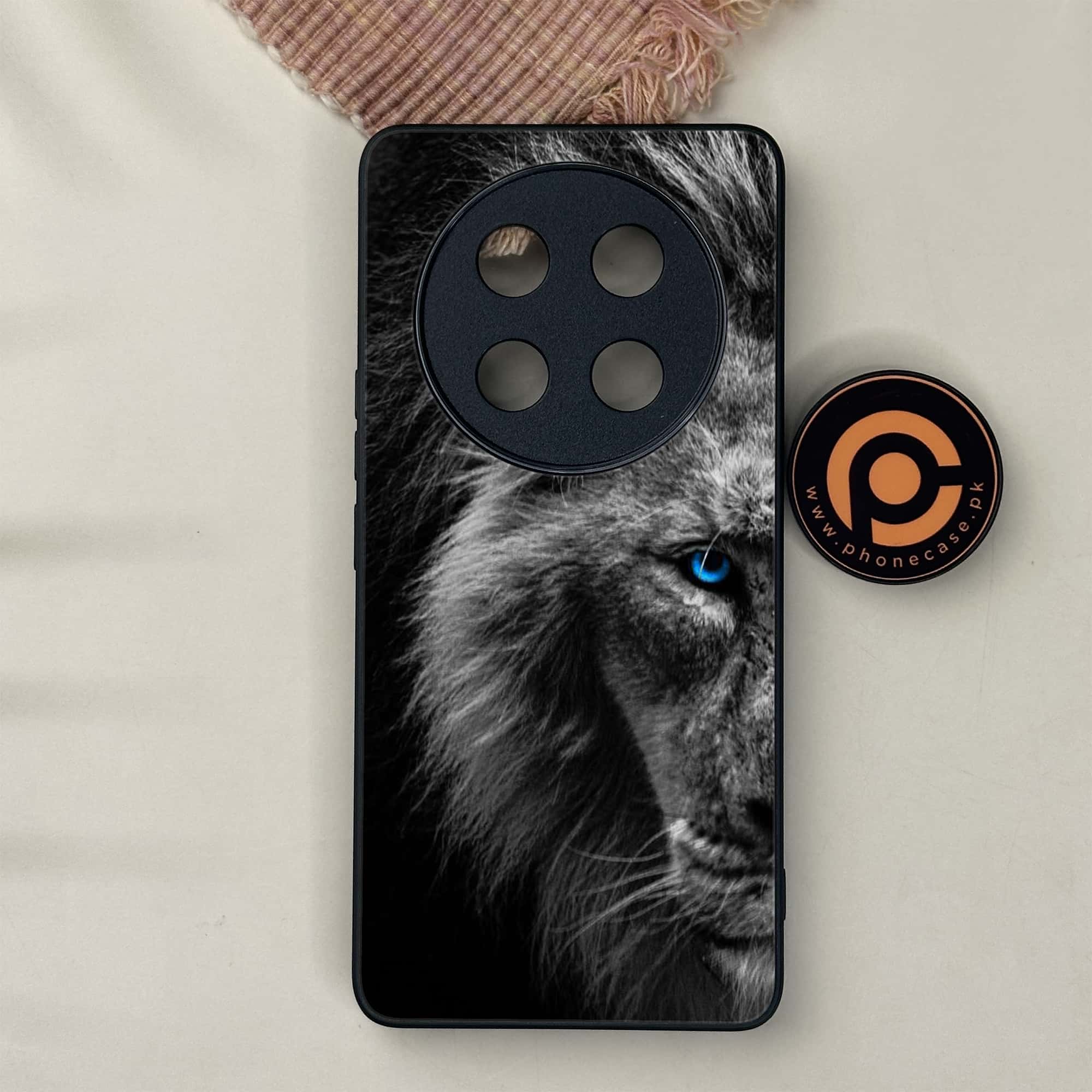 Honor X9c 5G - Tiger Series - Premium Metal Printed soft Bumper shock Proof Case