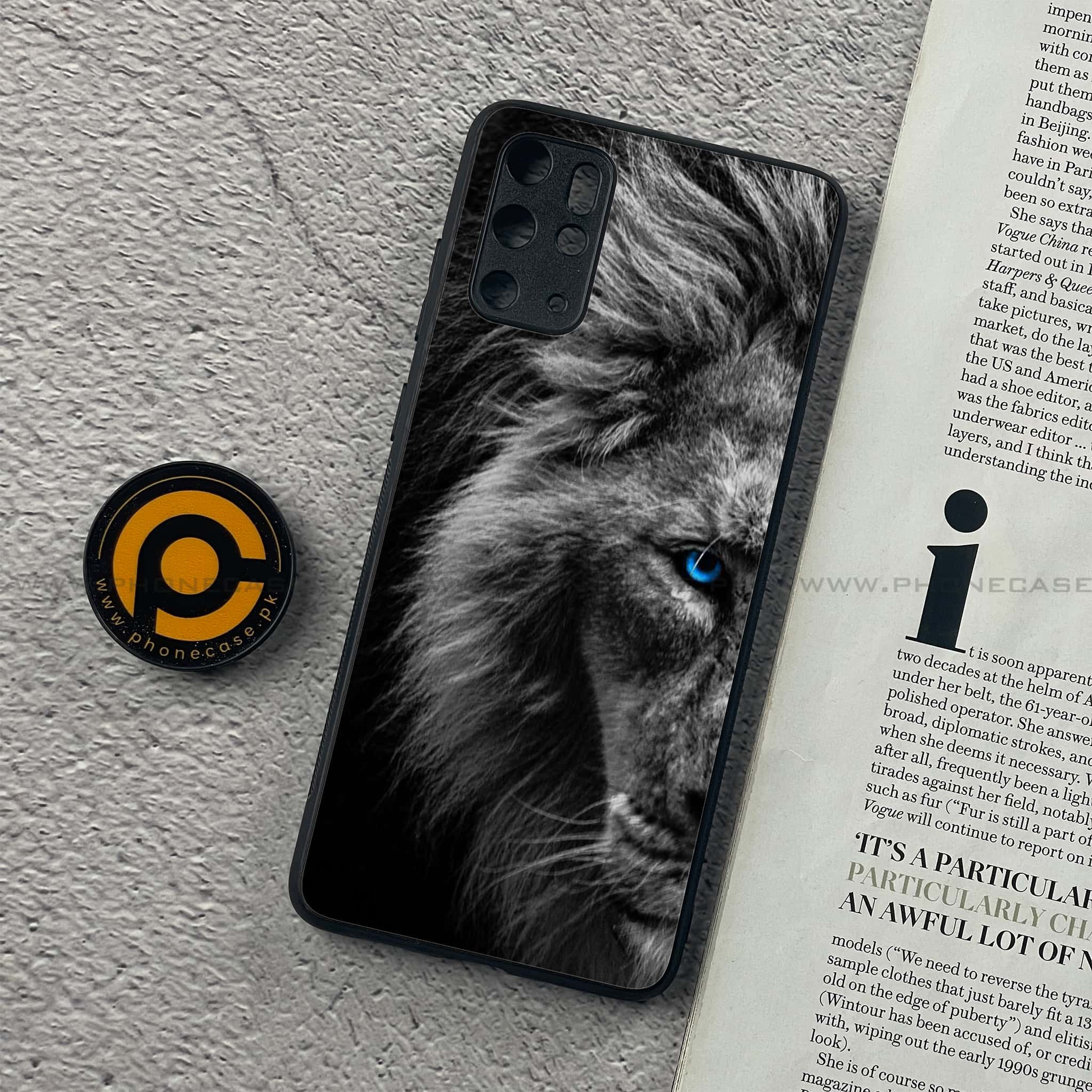 Galaxy S20 Plus - Tiger Series - Premium Printed Glass soft Bumper shock Proof Case