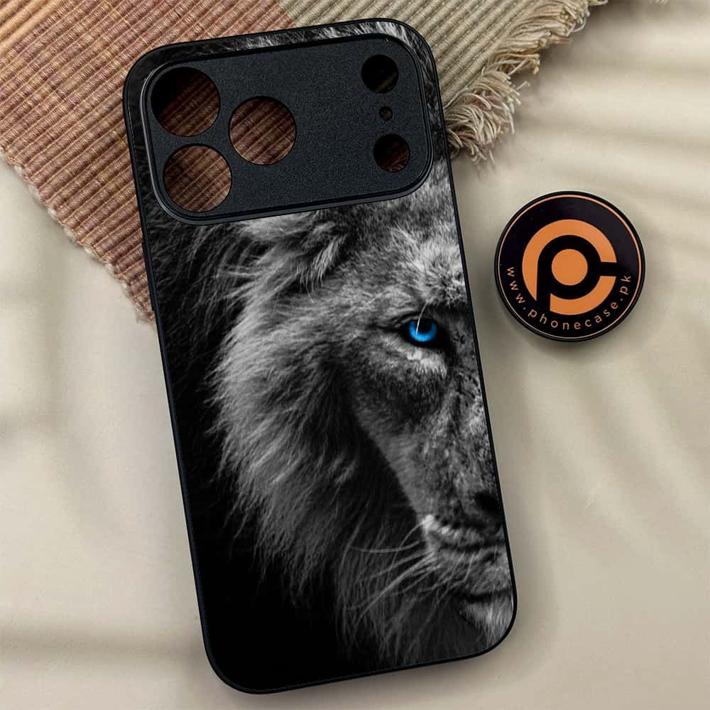 iPhone 17 Pro Max - Tiger Series - Premium Metal Printed soft Bumper shock Proof Case