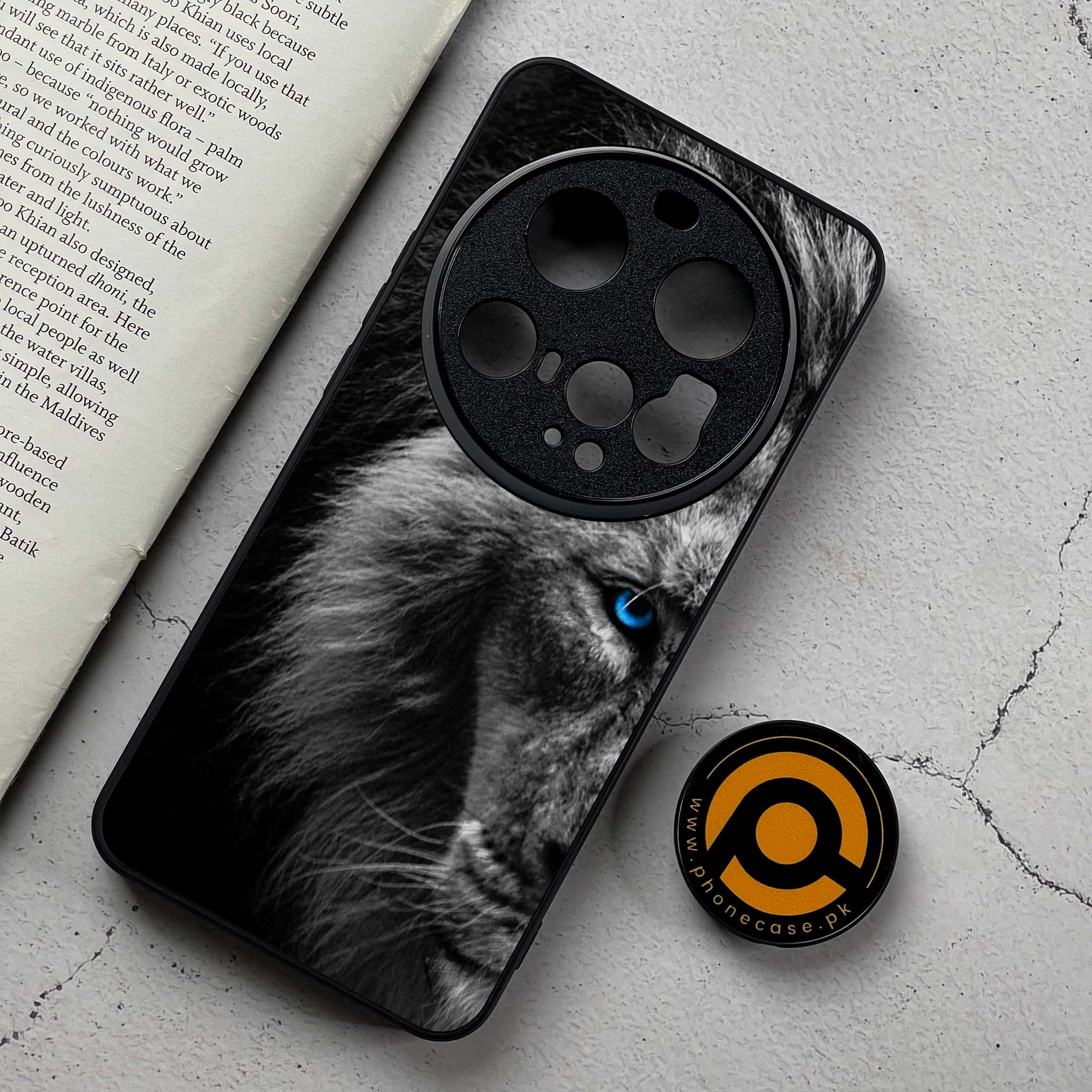 Xiaomi 15 Ultra - Tiger Series - Premium Metal Printed Soft Bumper Shockproof Case
