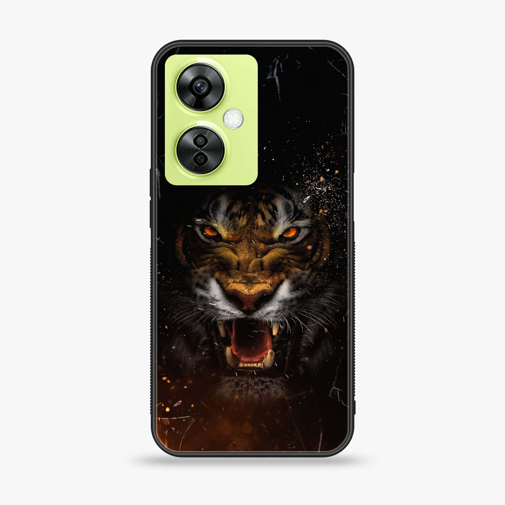 OnePlus Nord CE 3 Lite - Tiger Series - Premium Printed soft Bumper shock Proof Case