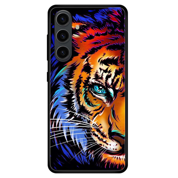 Samsung Galaxy S23 - Tiger Art - Premium Printed Metal Case