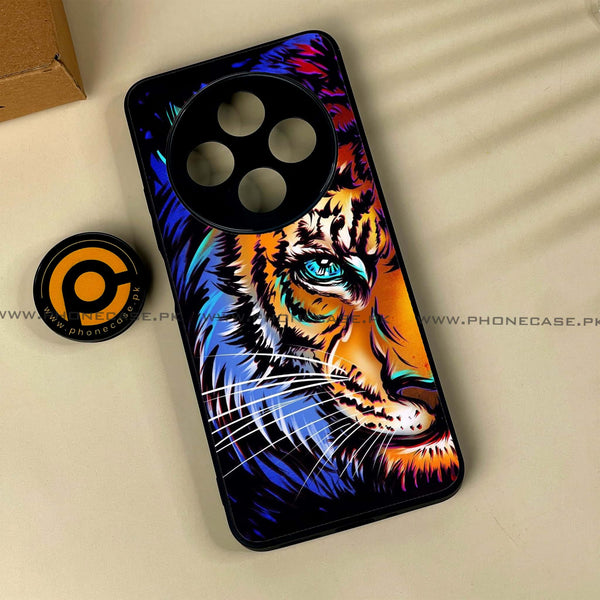 Xiaomi Redmi 14C - Tiger Art -  Premium Printed Metal soft Bumper shock Proof Case