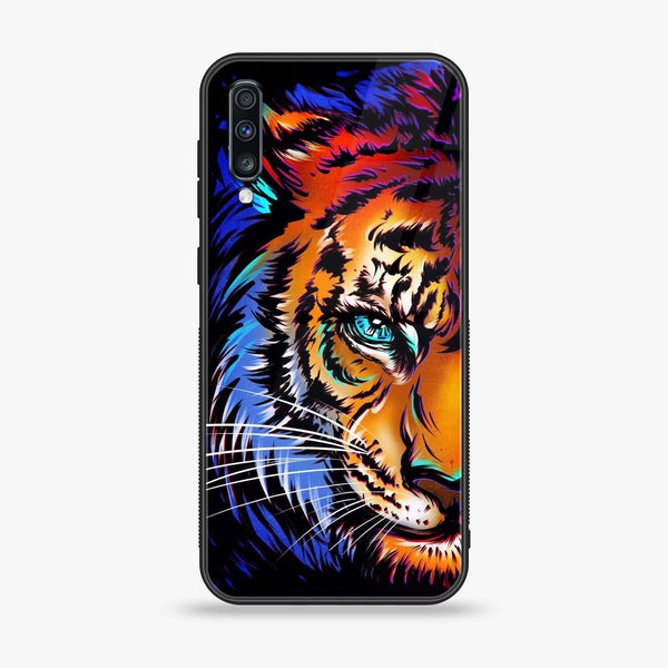 Samsung Galaxy A70 - Tiger Art - Premium Printed Glass Case
