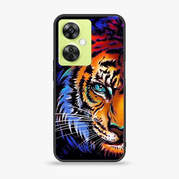 OnePlus Nord CE 3 Lite - Tiger Art - Premium Printed soft Bumper shock Proof Case