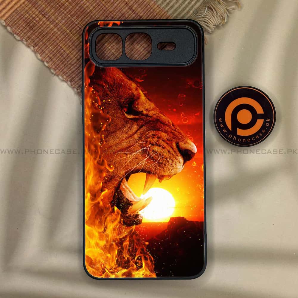 Infinix Smart 10 Plus - Tiger Series - Premium Metal Printed soft Bumper shock Proof Case