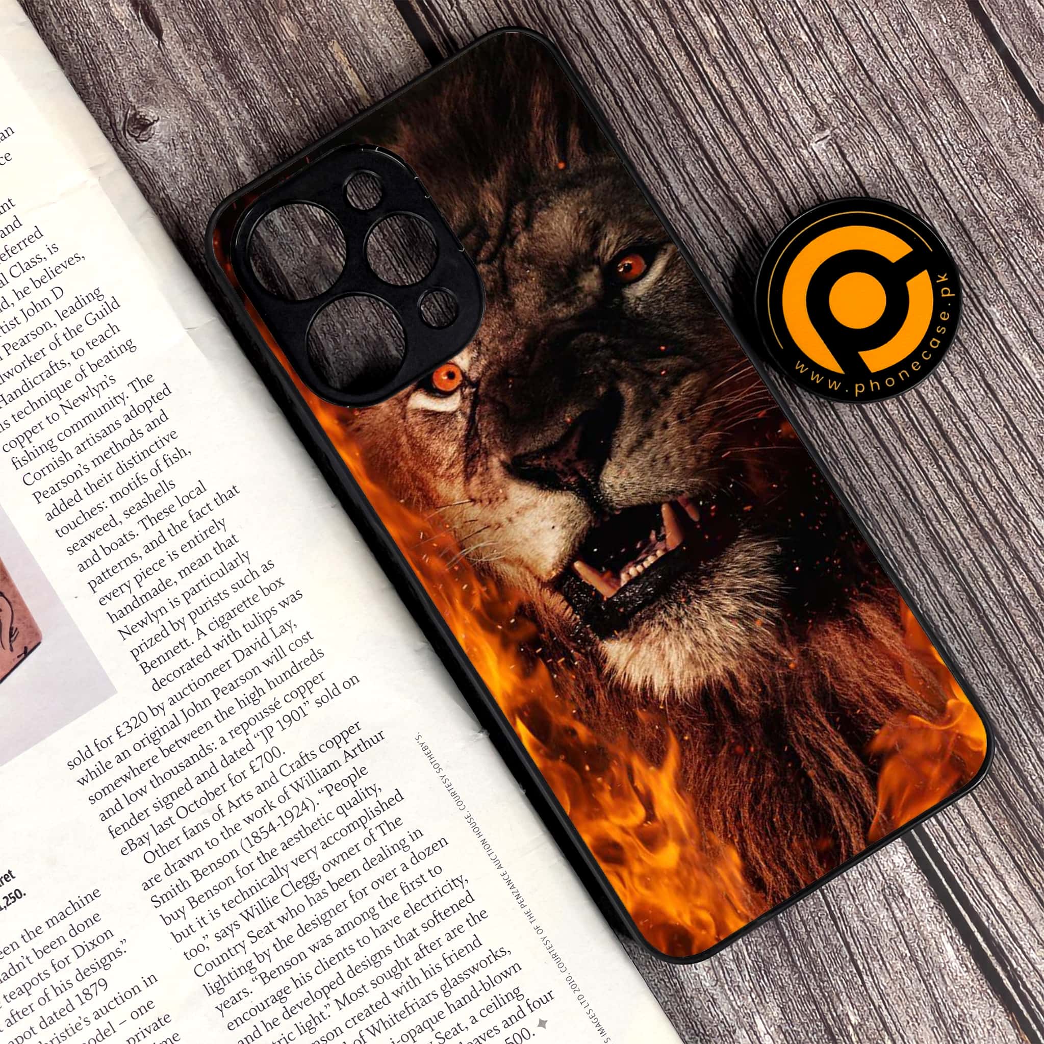 Xiaomi Redmi 12 - Tiger Series - Premium Printed Glass soft Bumper shock Proof Case