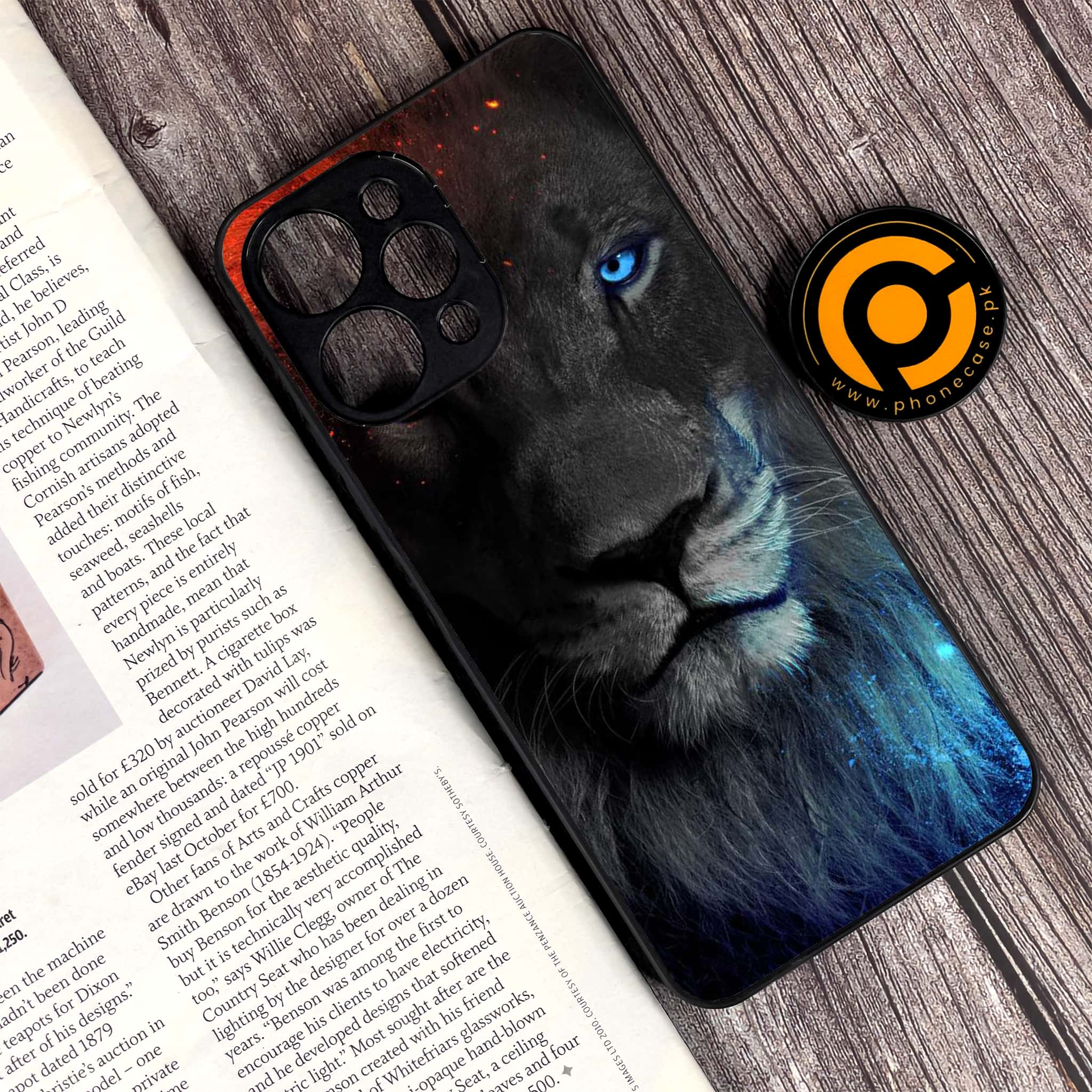 Xiaomi Redmi 12 - Tiger Series - Premium Printed Glass soft Bumper shock Proof Case