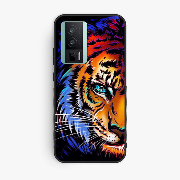 Xiaomi Redmi K60 - Tiger Art - Premium Printed soft Bumper shock Proof Case