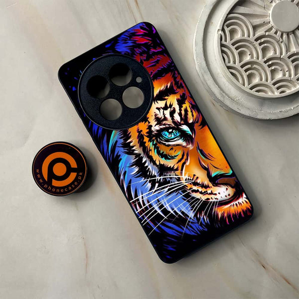 OnePlus 13 - Tiger Art - Premium Metal Printed soft Bumper shock Proof Case