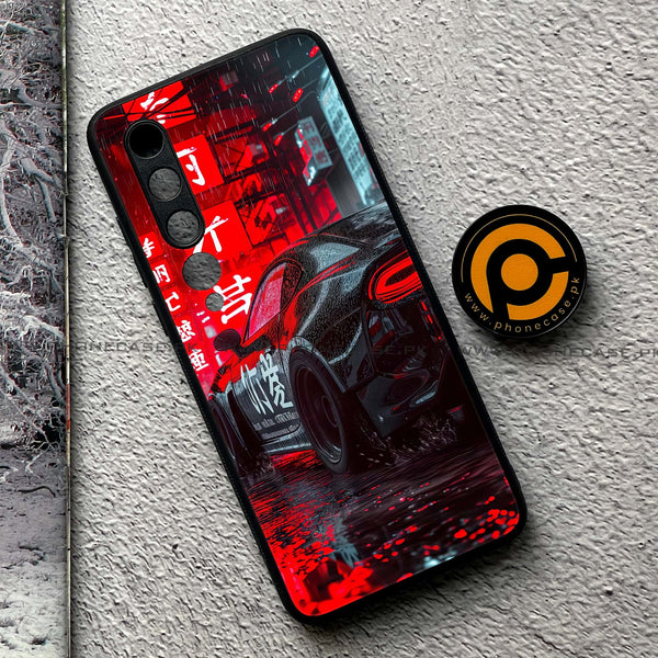 Xiaomi Mi 10 - Tokyo Dark Night Racing Car - Premium Printed Metal soft Bumper shock Proof Case