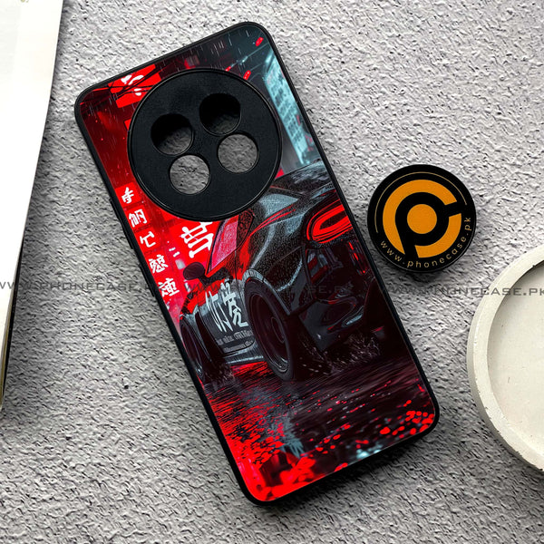 Realme 13 Pro Plus -   Tokyo Dark Night Racing Car - Premium Printed Metal soft Bumper shock Proof Case