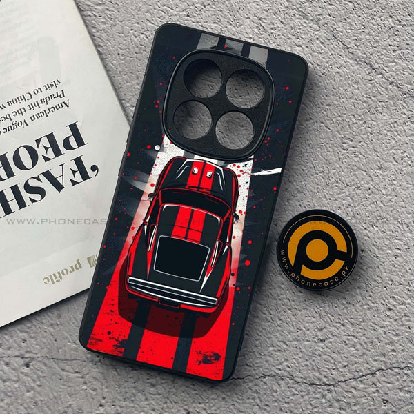Redmi Note 14 Pro Plus 5G - Top-Down Track - Premium Printed Glass soft Bumper Shock Proof Case