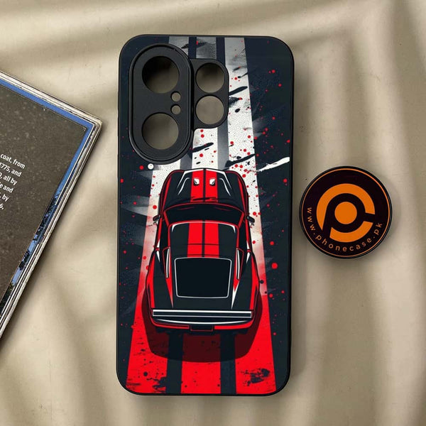 Vivo X200 FE - Top-Down Track - Premium Metal Printed soft Bumper Shock Proof Case