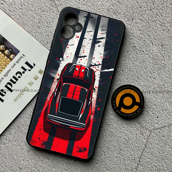 Samsung Galaxy A05 - Top-Down Track - Premium Metal Printed soft Bumper shock Proof Case