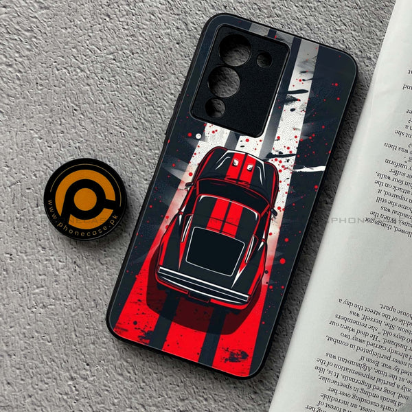 Infinix Note 12 G96 - Top-Down Track - Premium Printed Glass soft Bumper Shock Proof Case