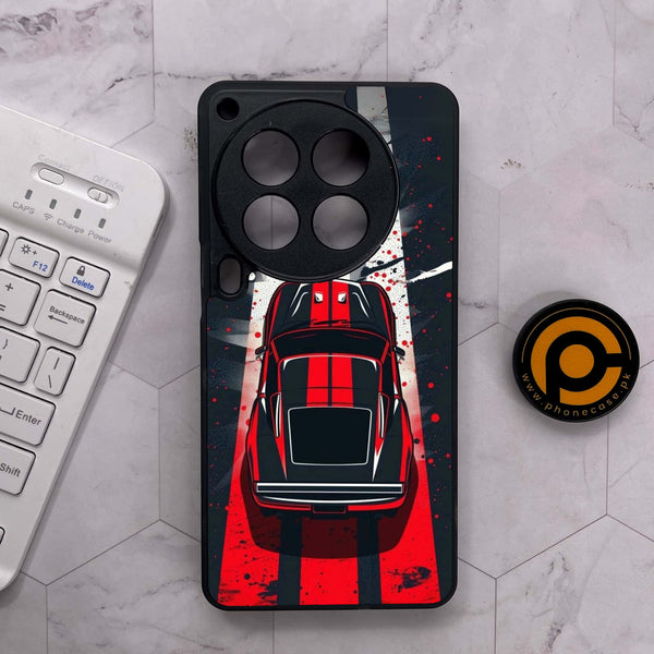 Tecno Camon 30 Premier - Top-Down Track - Premium Metal Printed soft Bumper shock Proof Case
