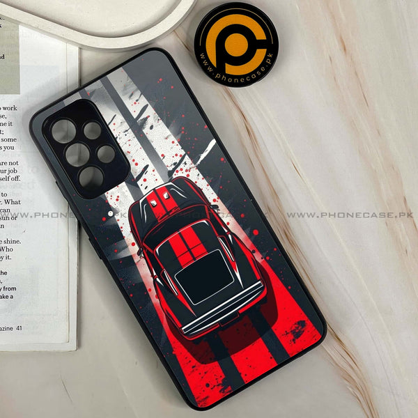 Samsung Galaxy A13 - Top-Down Track - Premium Printed Glass soft Bumper Sock Proof Case