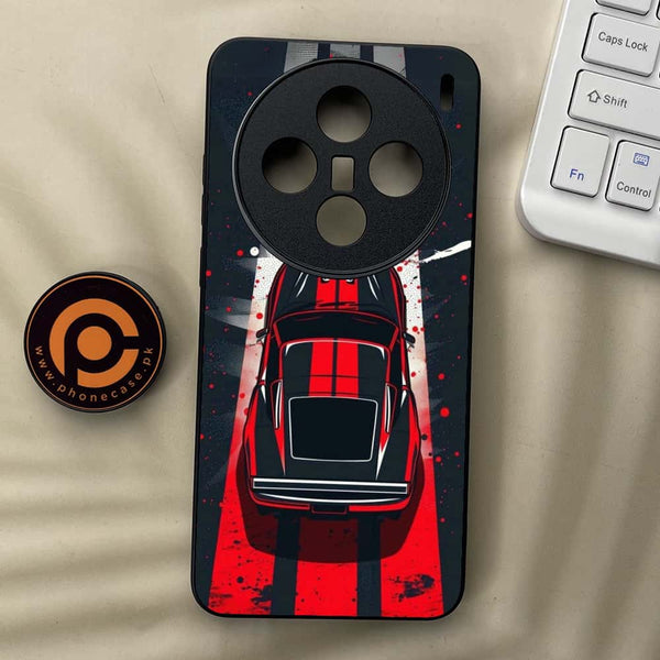 Vivo X200 - Top-Down Track - Premium Metal  Printed soft Bumper shock Proof Case