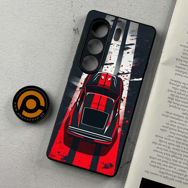 Tecno Camon 40 Pro - Top-Down Track - Premium Metal Printed Soft Bumper Shockproof Case CS-35481