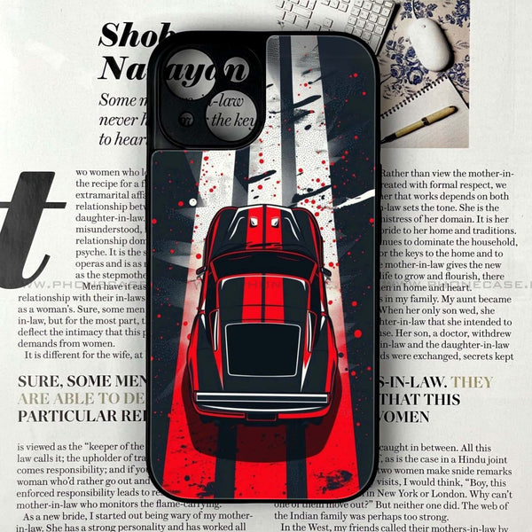 iPhone 13 Mini - Top-Down Track - Premium Metal Printed soft Bumper shock Proof Case