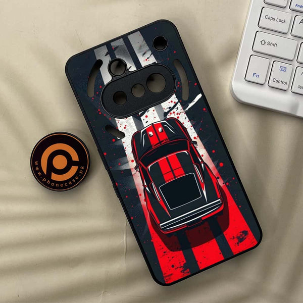 Nothing Phone 3a - Top-Down Track - Premium Metal Printed soft Bumper shock Proof Case
