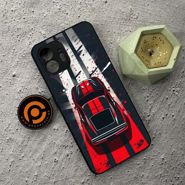 Nothing Phone 2 - Top-Down Track - Premium Metal Printed soft Bumper shock Proof Case