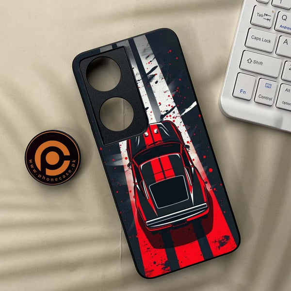 Honor x7b - Top-Down Track - Premium Metal Printed soft Bumper shock Proof Case