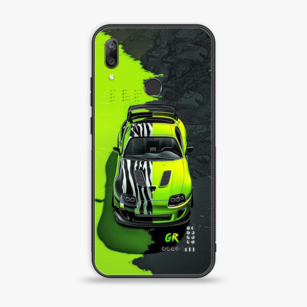 Huawei Y7 Prime (2019) - Trish Art - Premium Printed Glass soft Bumper shock Proof Case