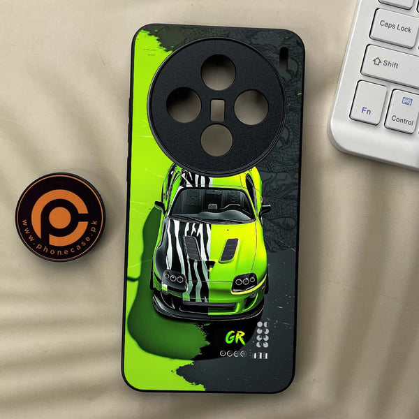 Vivo X200 - Trish Art - Premium Metal  Printed soft Bumper shock Proof Case