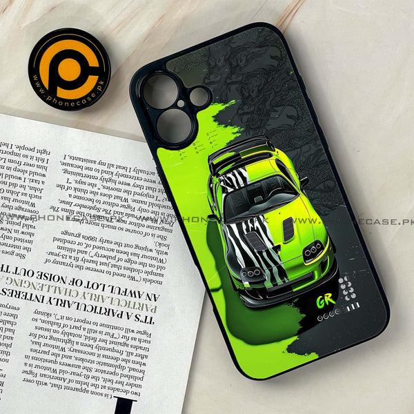 iPhone 16 Plus - Trish Art - Premium Printed Glass soft Bumper shock Proof Case