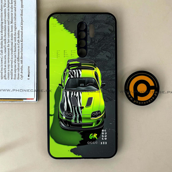 Xiaomi Redmi 9 - Trish Art - Premium Printed Glass soft Bumper Shock Proof Case