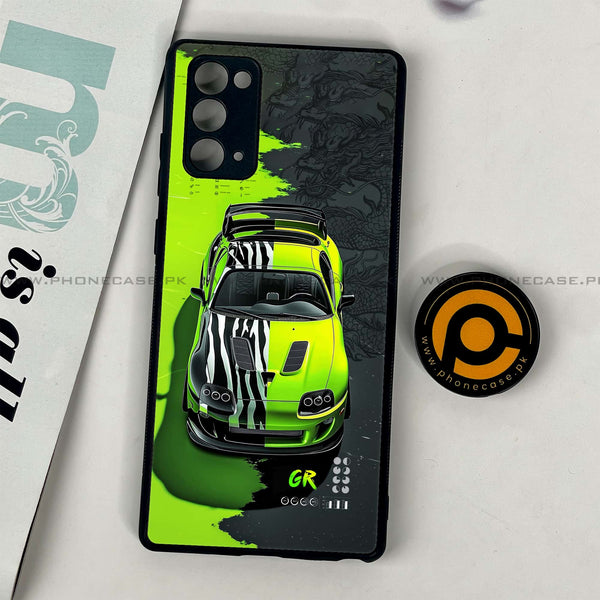 Samsung Galaxy Note 20 - Trish Art - Premium Printed Glass soft Bumper Shock Proof Case