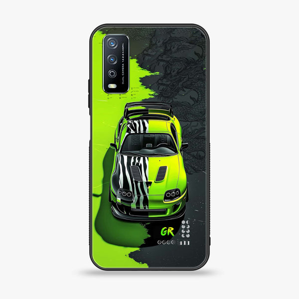 Vivo Y11s - Trish Art -  Premium Printed Metal soft Bumper shock Proof Case