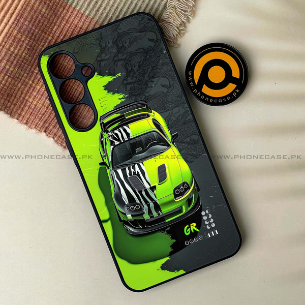 Samsung Galaxy A14 - Trish Art - Premium Printed Glass soft Bumper Shock Proof Case