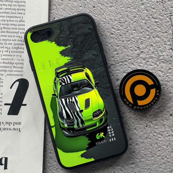 iPhone 7/8 - Trish Art - Premium Metal  Printed soft Bumper shock Proof Case CS-45382