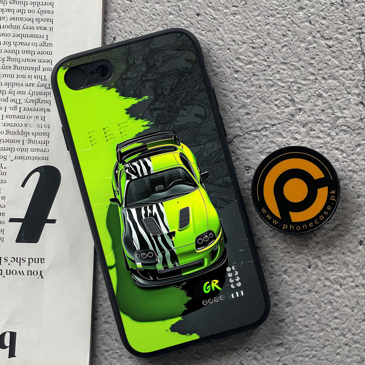 iPhone 7/8 - Trish Art - Premium Metal  Printed soft Bumper shock Proof Case CS-45382