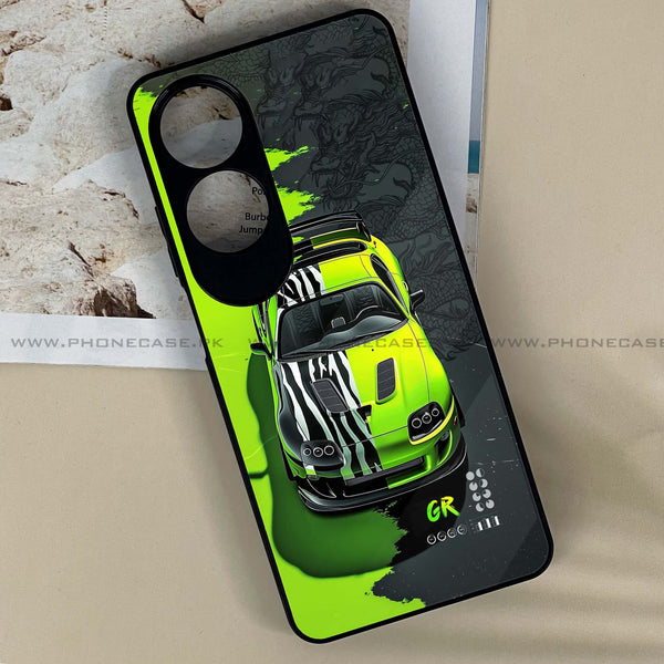 Oppo A60 - Trish Art -  Premium Printed Metal soft Bumper shock Proof Case