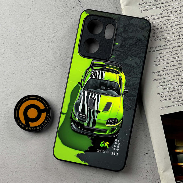 Oppo A5x -   Trish Art  - Premium Metal Printed Soft Bumper Shockproof Case