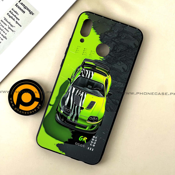 Huawei Nova 3 - Trish Art - Premium Printed Glass soft Bumper Shock Proof Case