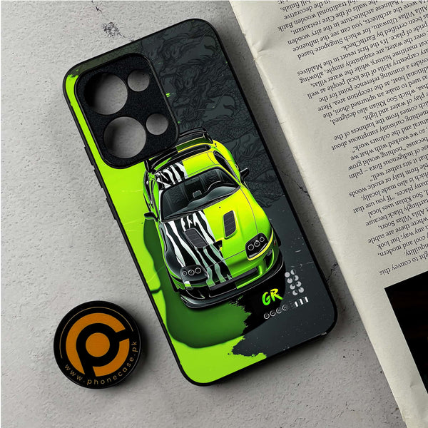Oppo Reno 13 - Trish Art - Premium Metal Printed Soft Bumper Shockproof Case