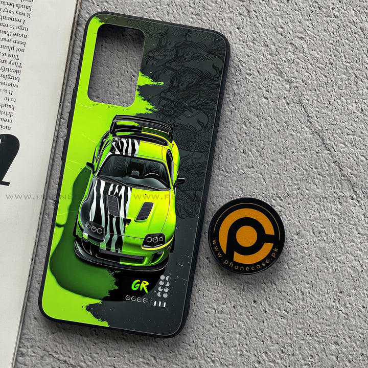 Vivo V21 - Trish Art - Premium Printed Glass soft Bumper Shock Proof Case