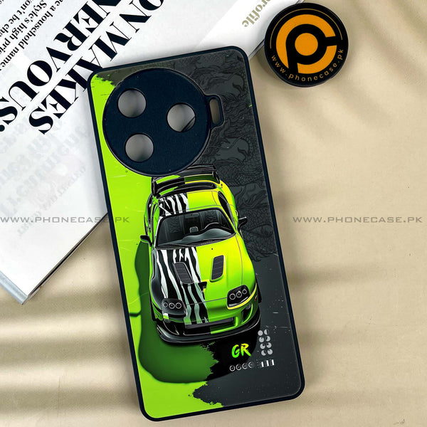 Tecno Camon 30 Pro 5G - Trish Art -  Premium Printed Metal soft Bumper shock Proof Case