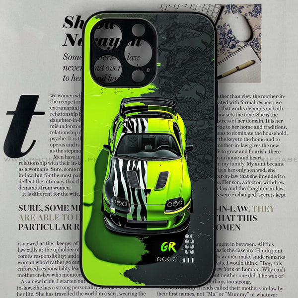 iPhone 15 Pro Max - Trish Art - Premium Printed Glass soft Bumper shock Proof Case