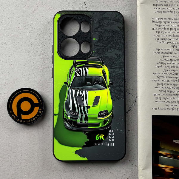 Oppo Reno 13 Pro - Trish Art - Premium Metal Printed Soft Bumper Shockproof Case