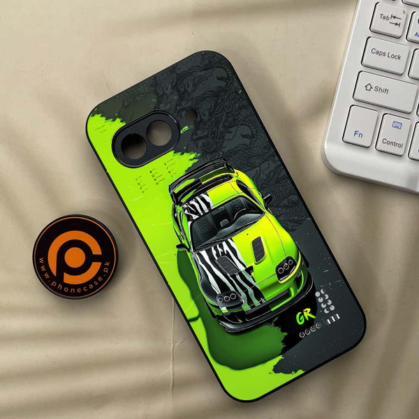 Google Pixel 9a - Trish Art - Premium Metal Printed soft Bumper Shock Proof Case