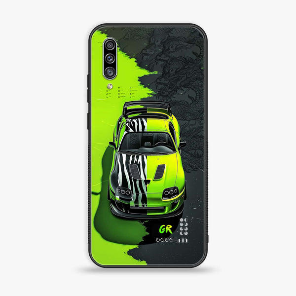 Galaxy A50/A50S/A30S - Trish Art - Premium Printed Glass soft Bumper shock Proof Case CS-24004